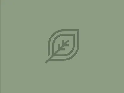 Elm Leaf elm elm leaf icon leaf logo mark