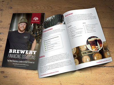 Craft Brewery Lending Bi-fold Brochure