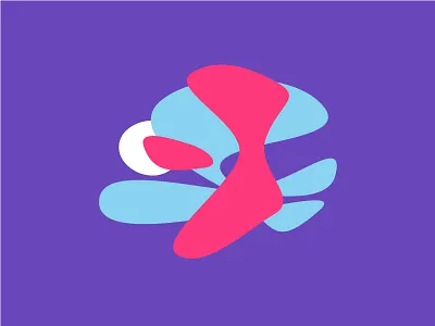 Blobs abstract art colors fun shapes