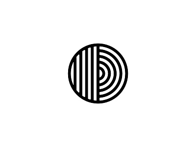 D badge geometric logo mark stamp symbol vector