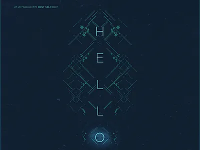 <[ 6.1.17 ]> daily hello poster type typography