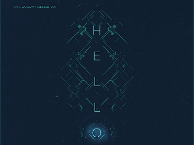 <[ 6.1.17 ]> daily hello poster type typography