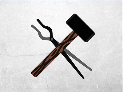 May the Forge Be With You blacksmithing hammer tongs