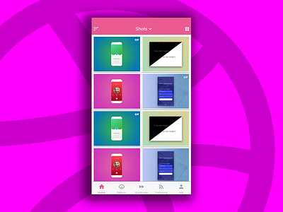 Daily UI #6 app challenge concept daily ui dribbble mobile ui