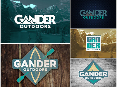 Gander Outdoors Logo Contest contest design illustrator logo vector