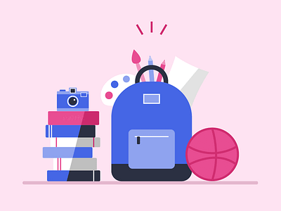 Hello Dribbble! dribbble first shot invite