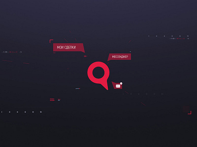 Alpha Points hud infographics messenger ui vfx