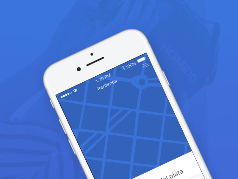 Periferica - animation mobile phone transición