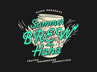 A bucket full'a fruit burstin' at the seams illustration matt thompson nxnw type typography work