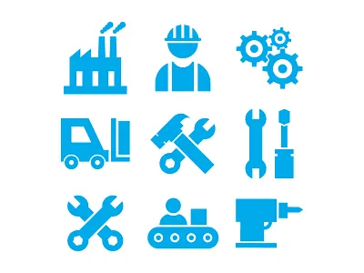 Manufaturing Icon company factory manufacturing