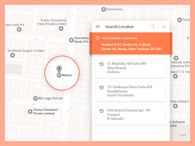 Search By Location app location map mobile my location search