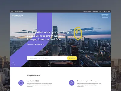 Workthere - website brand image search site website