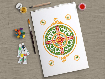Geometry drawing ceiling church geometry illustrator vector