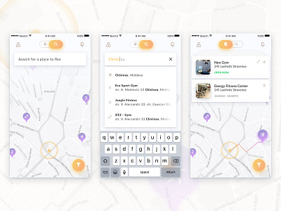Flex Search app android app app design design fitness ios ios design material mobile app sports ui ux