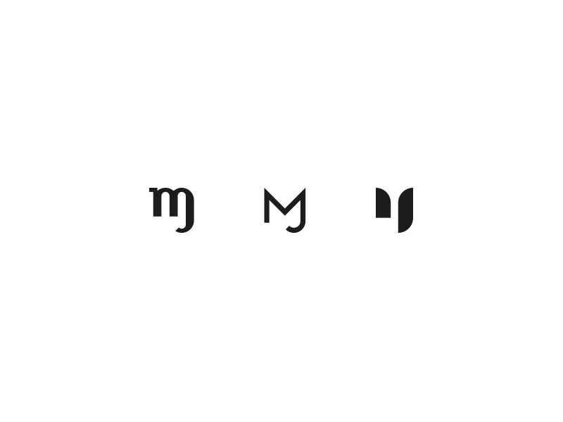 Example of "MJ" Monograms