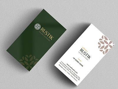 RUSTIK SALON BUSINESS CARD