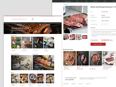 Hanyang design landingpage marketplace pdp ui ux web