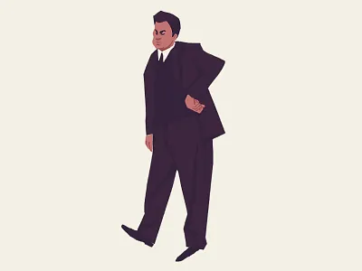 Magazine illustration n1 characters illustration italy magazine men suit
