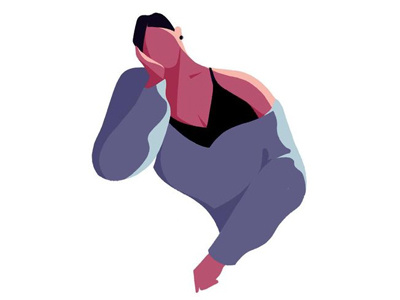 Nighttime color fashion illust night plump