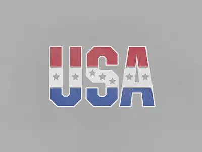 Classic USA america flag stars stripes usa