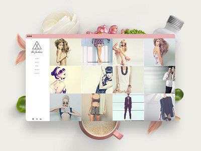 Fashion design fashion shop store template trends website