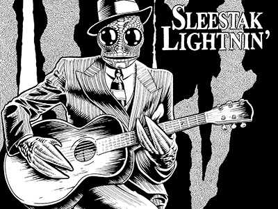 Sleestak Lightnin' blues land of the lost robert johnson sleestak