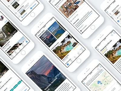 Hoptrip app application hoptrip iphone mobile travel trip ui ux