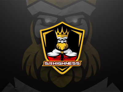 Royal King Mascot Logo | King eSports Logo For Sale esports gaming king logo mascot sports team