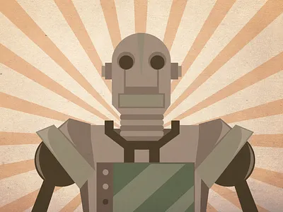 Robot for BBC Bitesize bbc bitesize education film learning machine mechanical retro robot short film texture vector