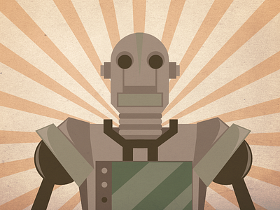 Robot for BBC Bitesize bbc bitesize education film learning machine mechanical retro robot short film texture vector