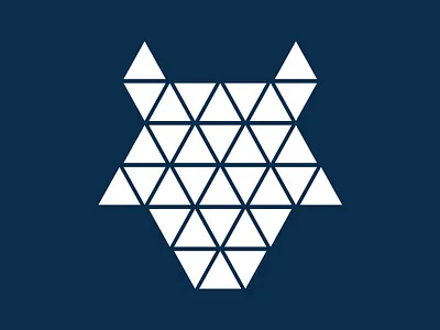 Cow Dark cow polygonal triangular