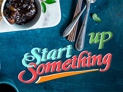 Start(up) Something design digital handlettering handmade ipadpro lettering startup