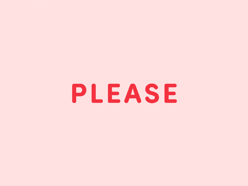 please branding creative direction instagram social media typography