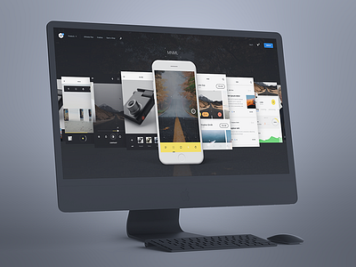 MNML iOS UI Kit free freebie imac ios minimal mnml pro sketch ui kit ui8