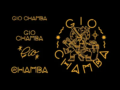 Gio Chamba Re Brand branding custom handlettering logo typeface wordmark