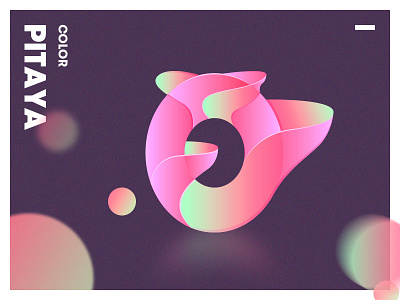 Pitaya color hue；illustrator；ui vision；graphic；cool