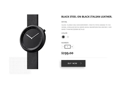 web page14 black design online retailers simple ui web white