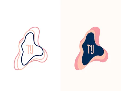 NJ - Nail Artist Logo logo nail nail art