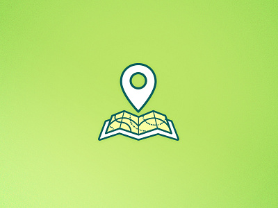JobAtlas App Icon app icon location logo map walkability