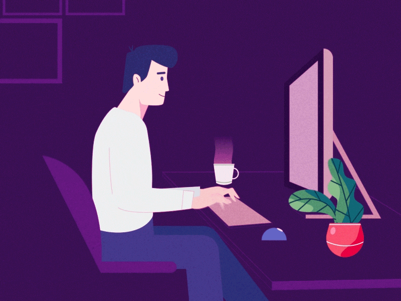 Man Typing On Keyboard keyboard man office pc room typing