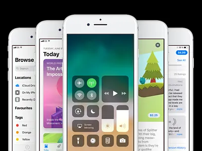 🍏 Fresh screens from iOS 11 GUI for Sketch gui ios ios 11 iphone sketch templates