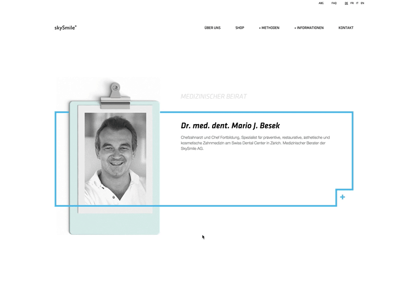 skySmile doctor profile card doctor doctor profile health hover html medical profile ui web website