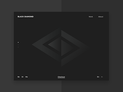 Portfolio Renewal black diamond portfolio renewal simple site web wip