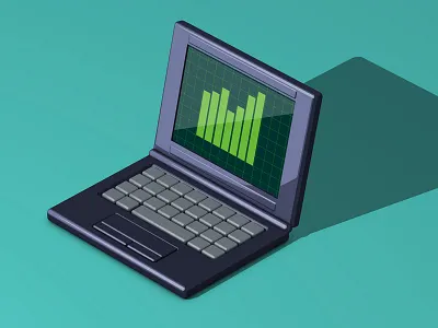 Old Laptop computer icon laptop