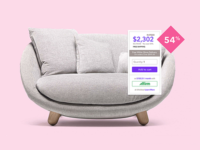 Furnique Shot e commerce furniture platform marketplace ui ui design ux design