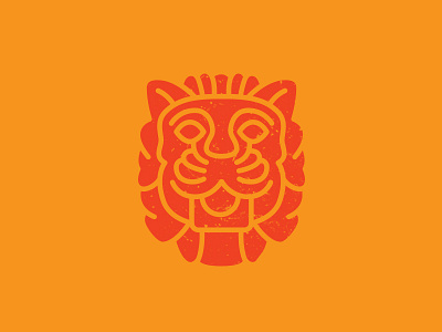 Indian Tiger icon illustration india texture tiger