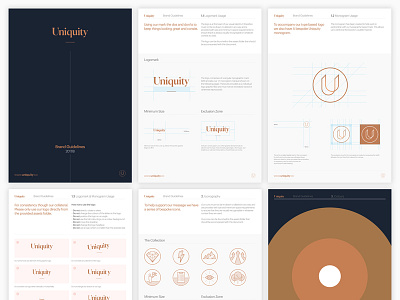 Uniquity brand guidelines branding bristol design