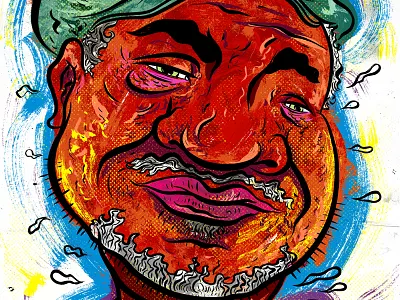 Kings Of Comedy #14 Redd Foxx comedy drawing editorial illustration portrait