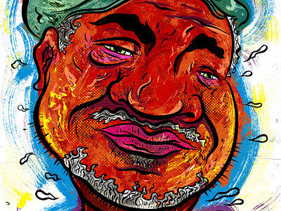 Kings Of Comedy #14 Redd Foxx comedy drawing editorial illustration portrait