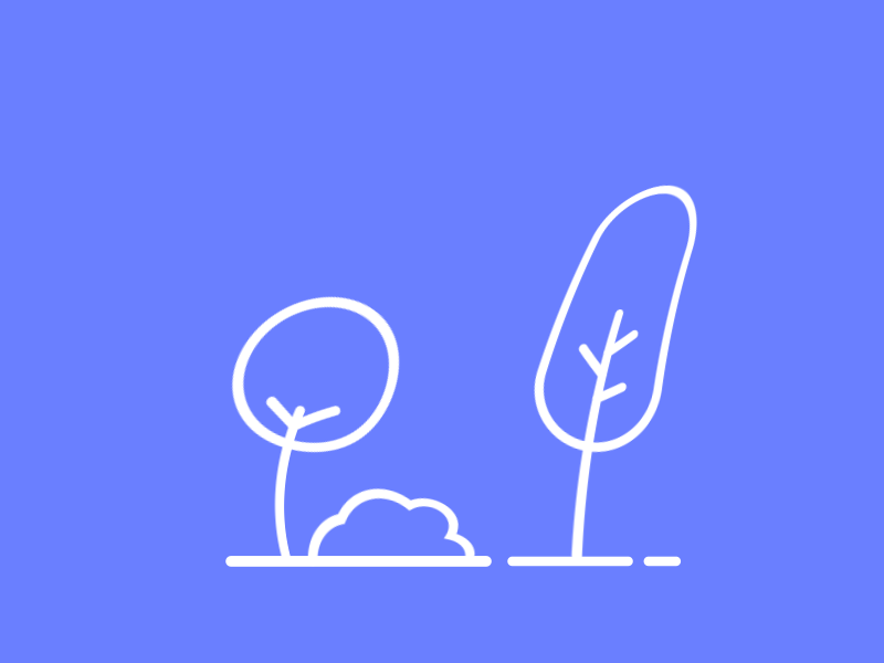 Windy animated icon lines windy